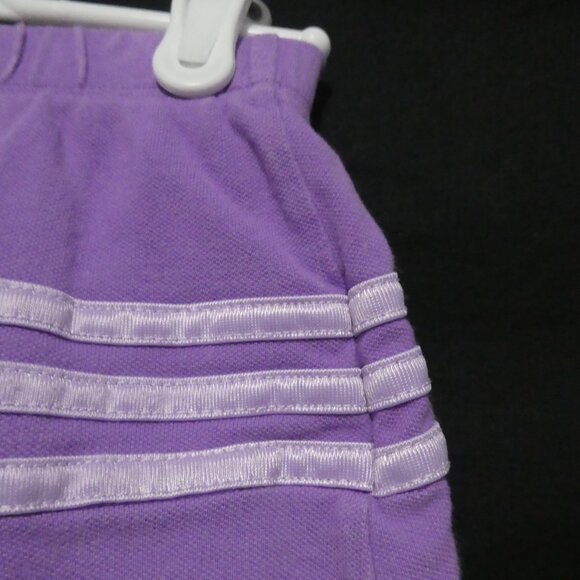 ADIDAS | 6x | Purple / Lilac Striped Athletic Skorts | NWOT - Picture 12 of 15